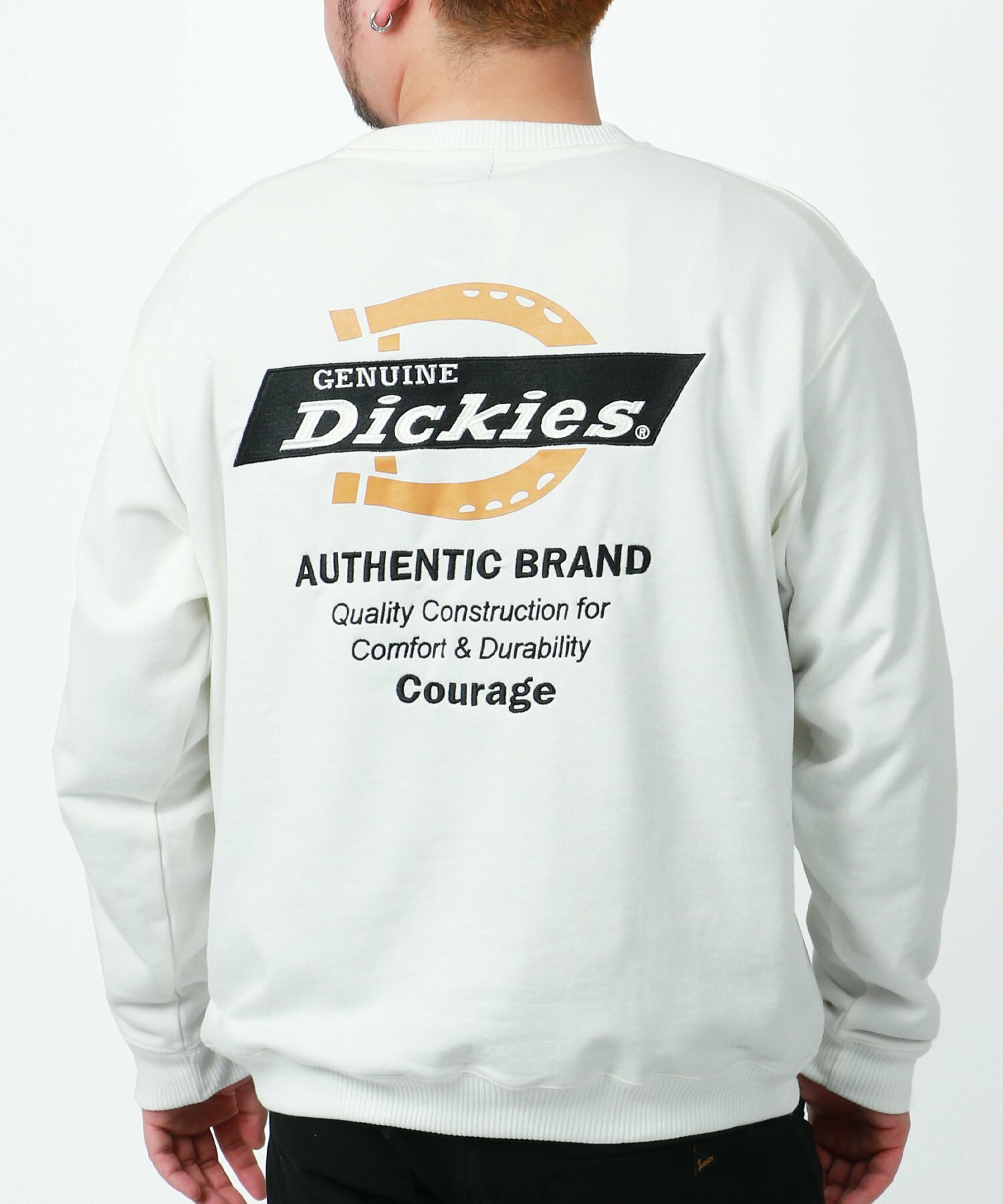 GENUINE Dickies スウェット トレーナー メンズ 大きいサイズ 裏毛 ロゴ